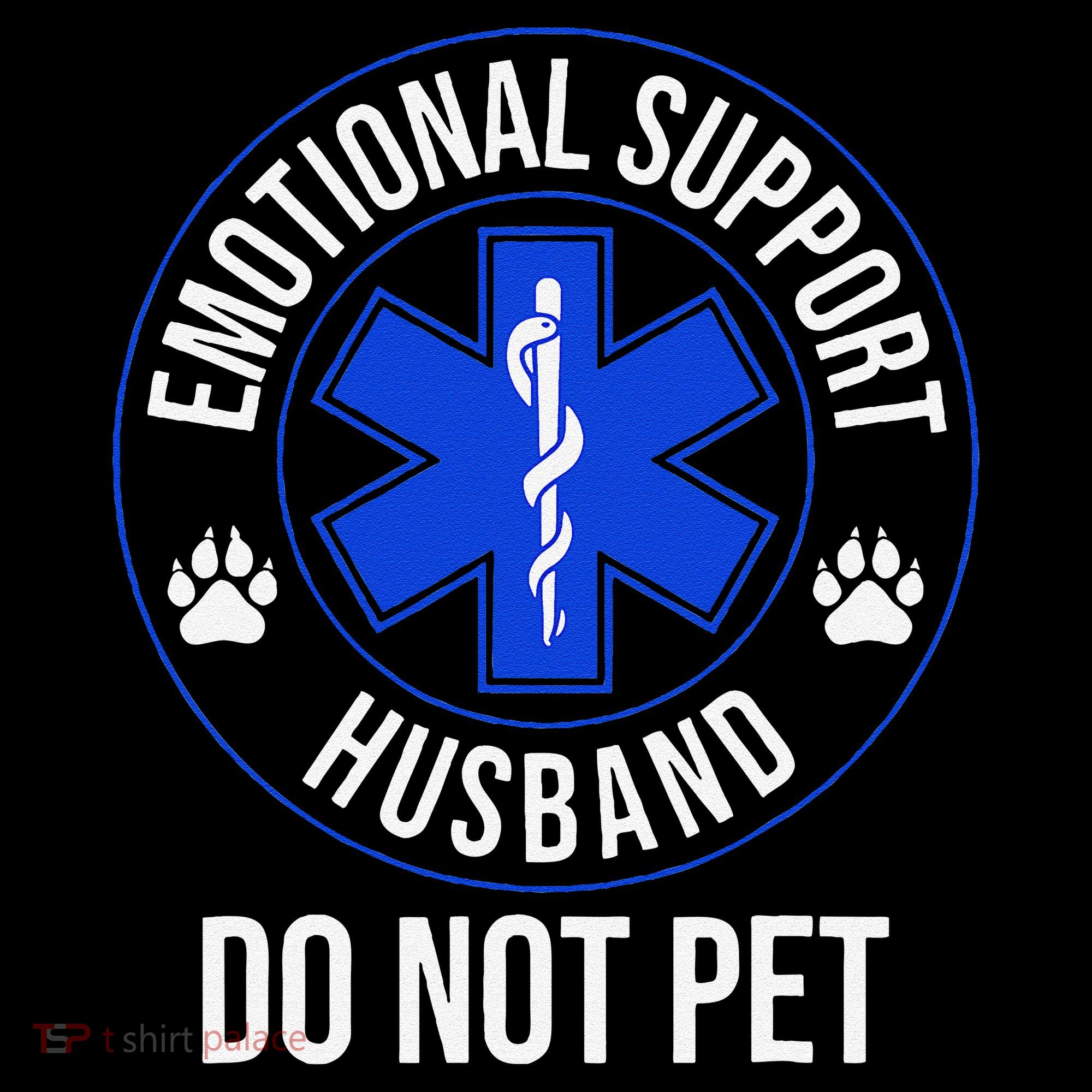 Emotional Support Husband Do Not Pet Funny Trendy Women Coffee Mug