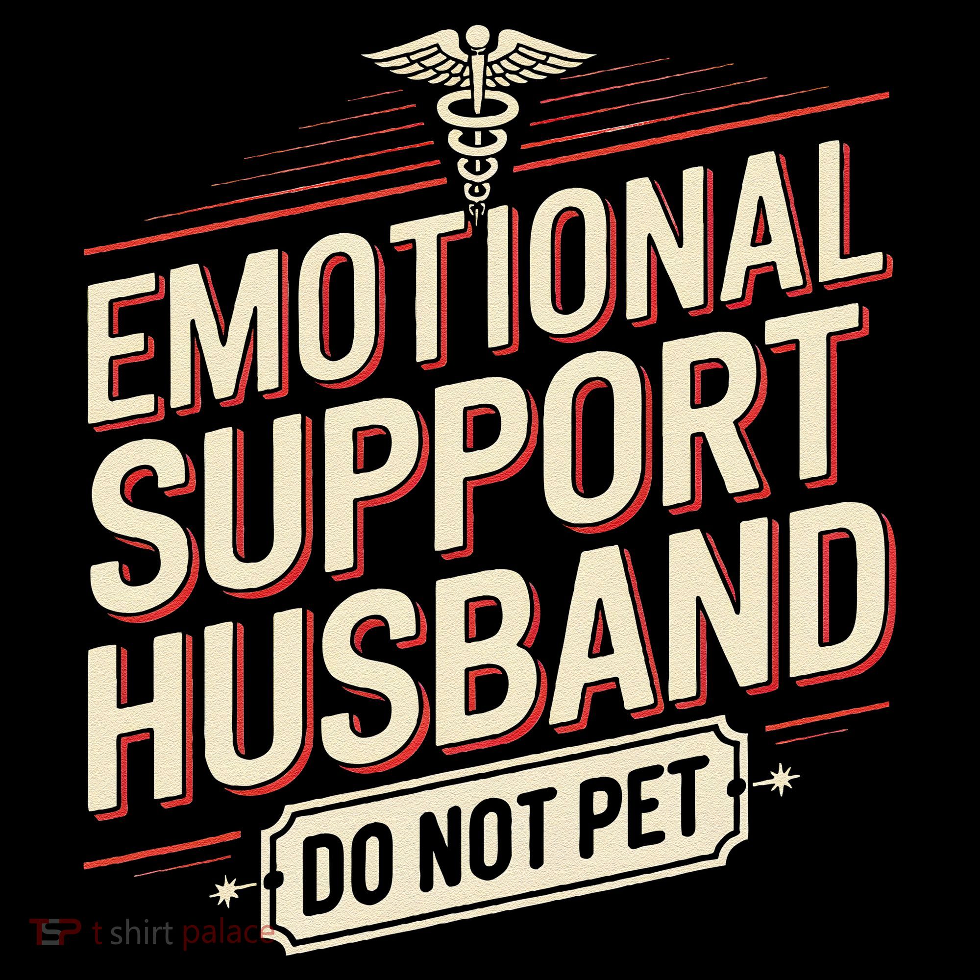 Emotional Support Husband Do Not Pet Coffee Mug