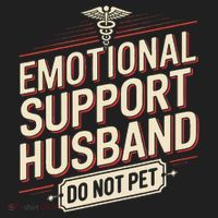 Emotional Support Husband Do Not Pet Hat thumb 2