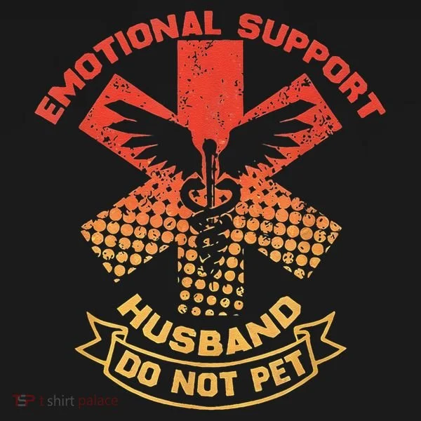 Emotional Support Husband Do Not Pet Tank Top