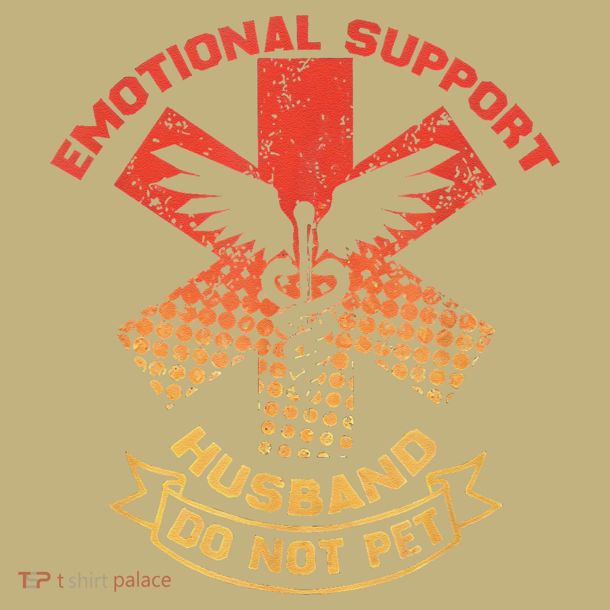 Emotional Support Husband Do Not Pet Hoodie