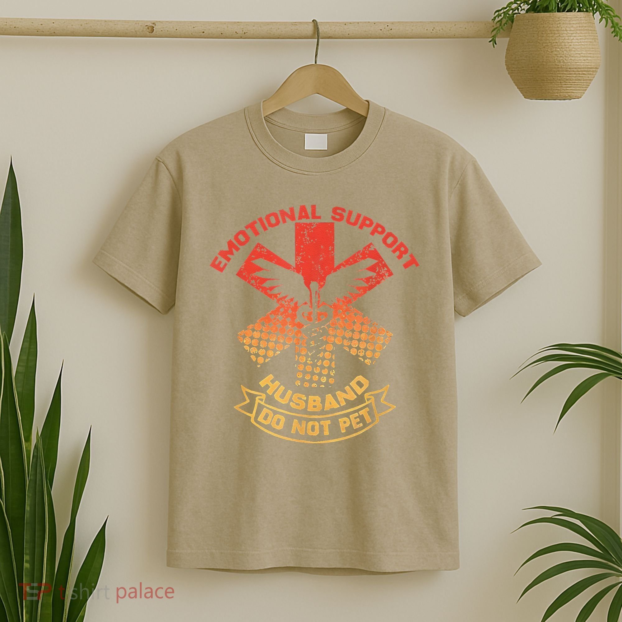 Emotional Support Husband Do Not Pet T-Shirt