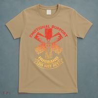 Emotional Support Husband Do Not Pet T-Shirt thumb 5