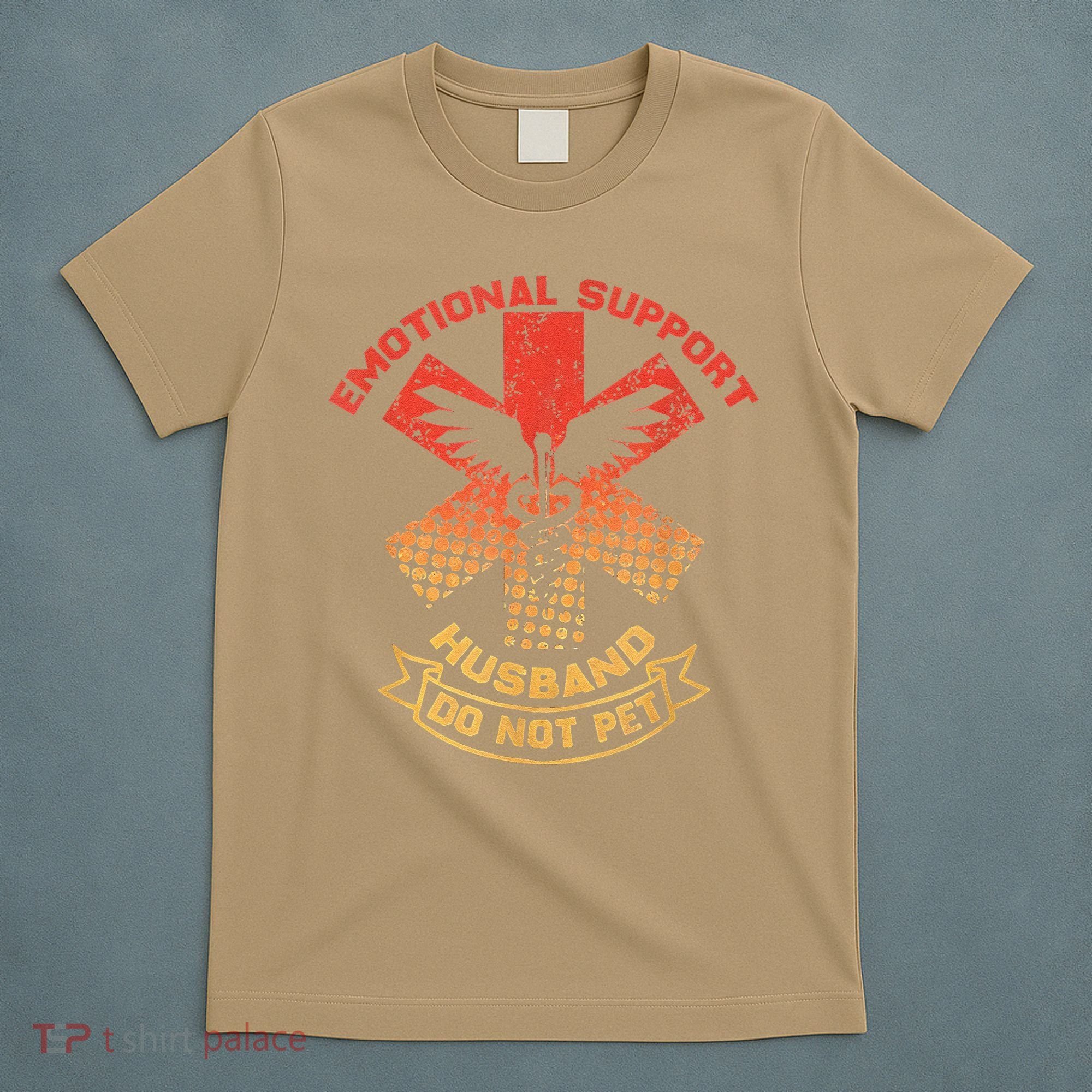 Emotional Support Husband Do Not Pet T-Shirt