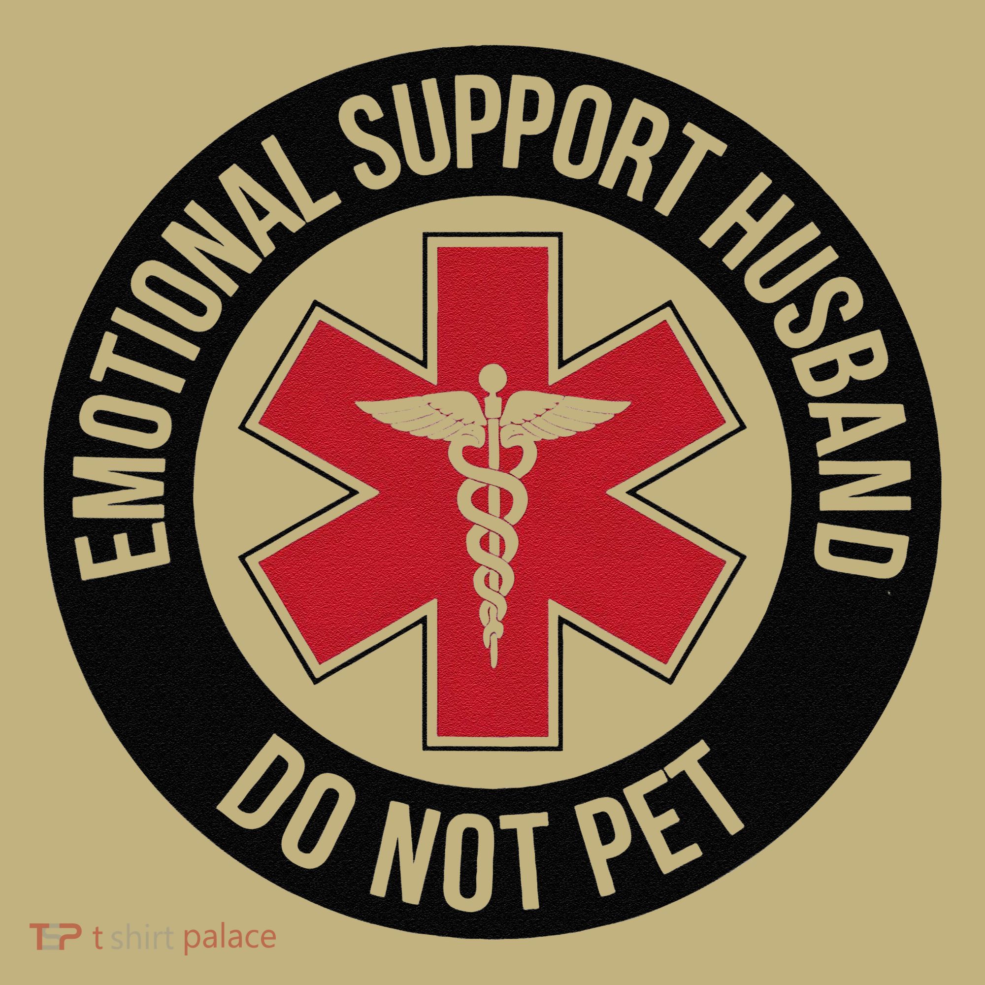 Emotional Support Husband Do Not Pet Hoodie