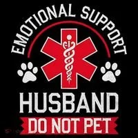 Emotional Support Husband Do Not Pet Coffee Mug thumb 5
