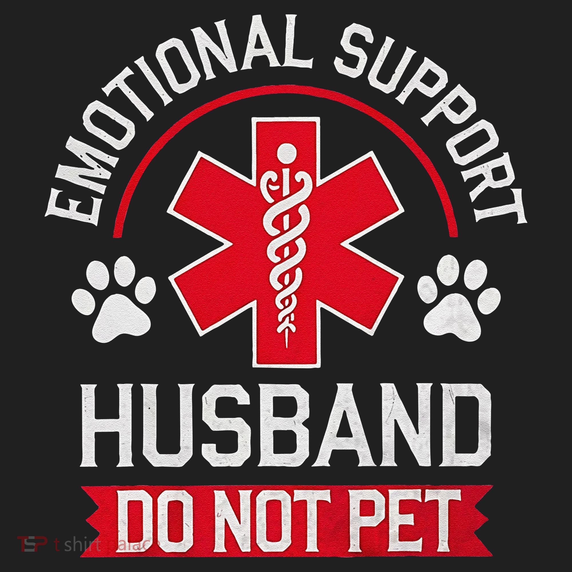 Emotional Support Husband Do Not Pet Tumbler