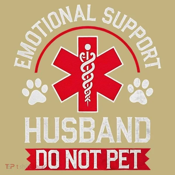 Emotional Support Husband Do Not Pet Sweatshirt