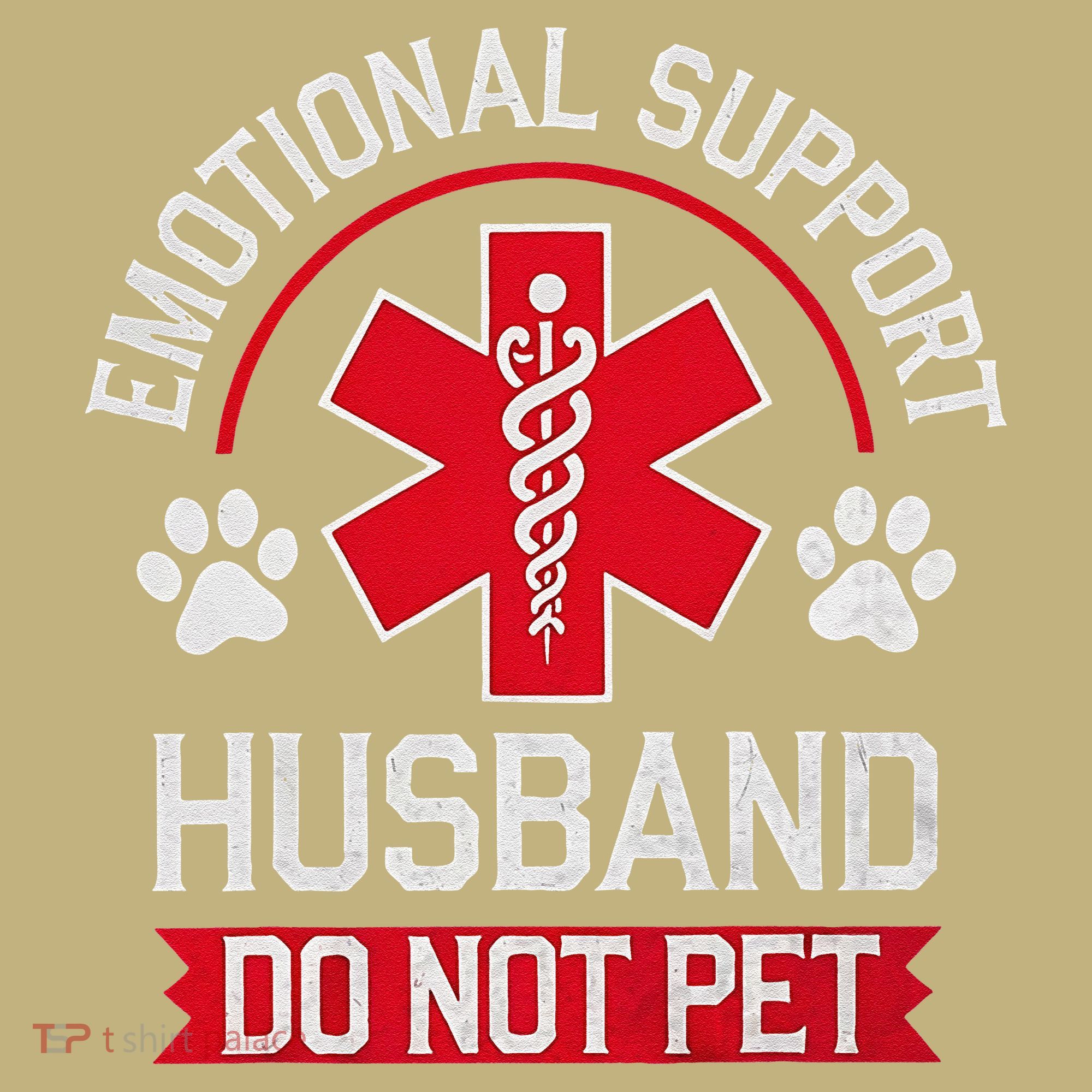 Emotional Support Husband Do Not Pet Polo