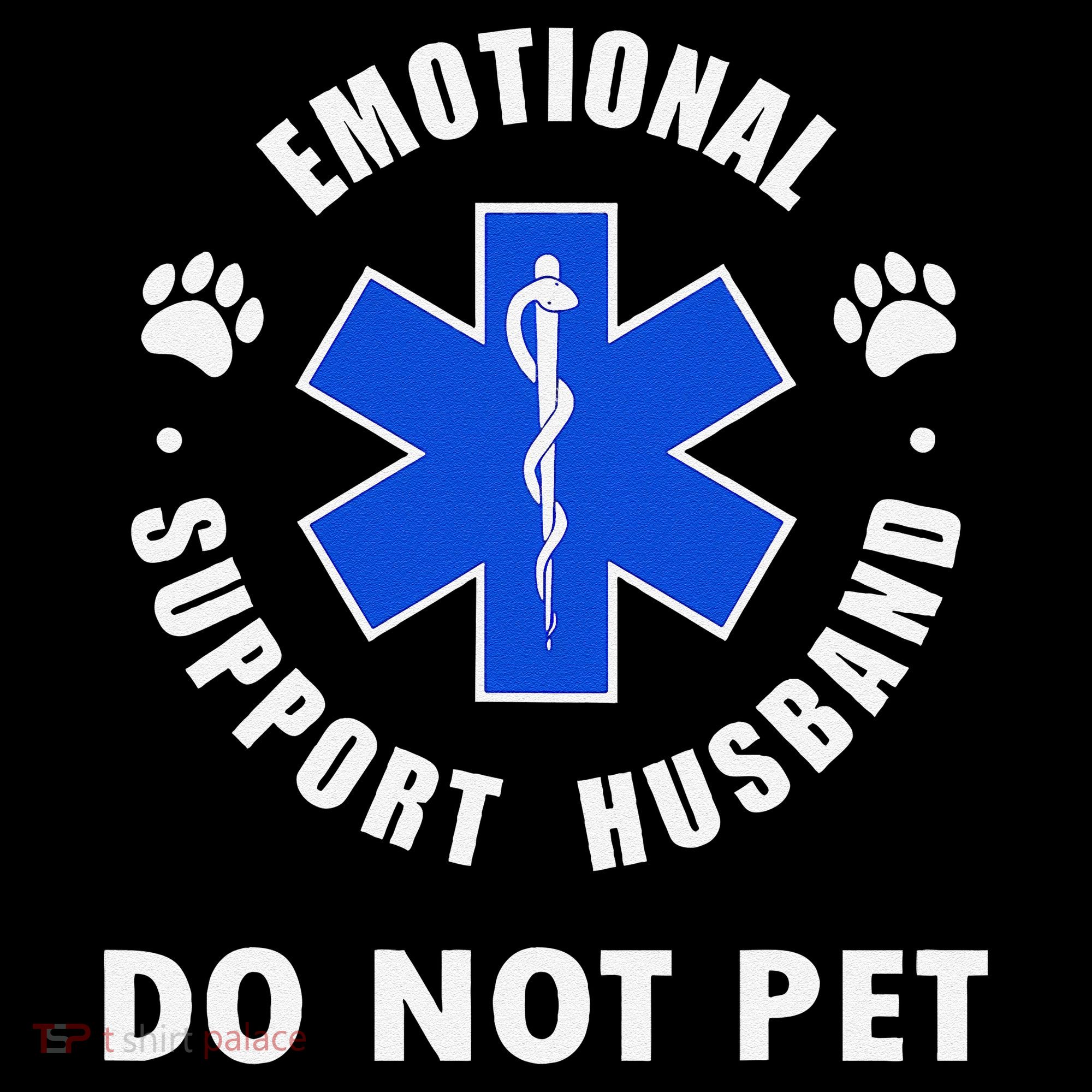 Emotional Support Husband Do Not Pet Backpack