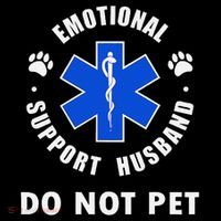 Emotional Support Husband Do Not Pet Coffee Mug thumb 5
