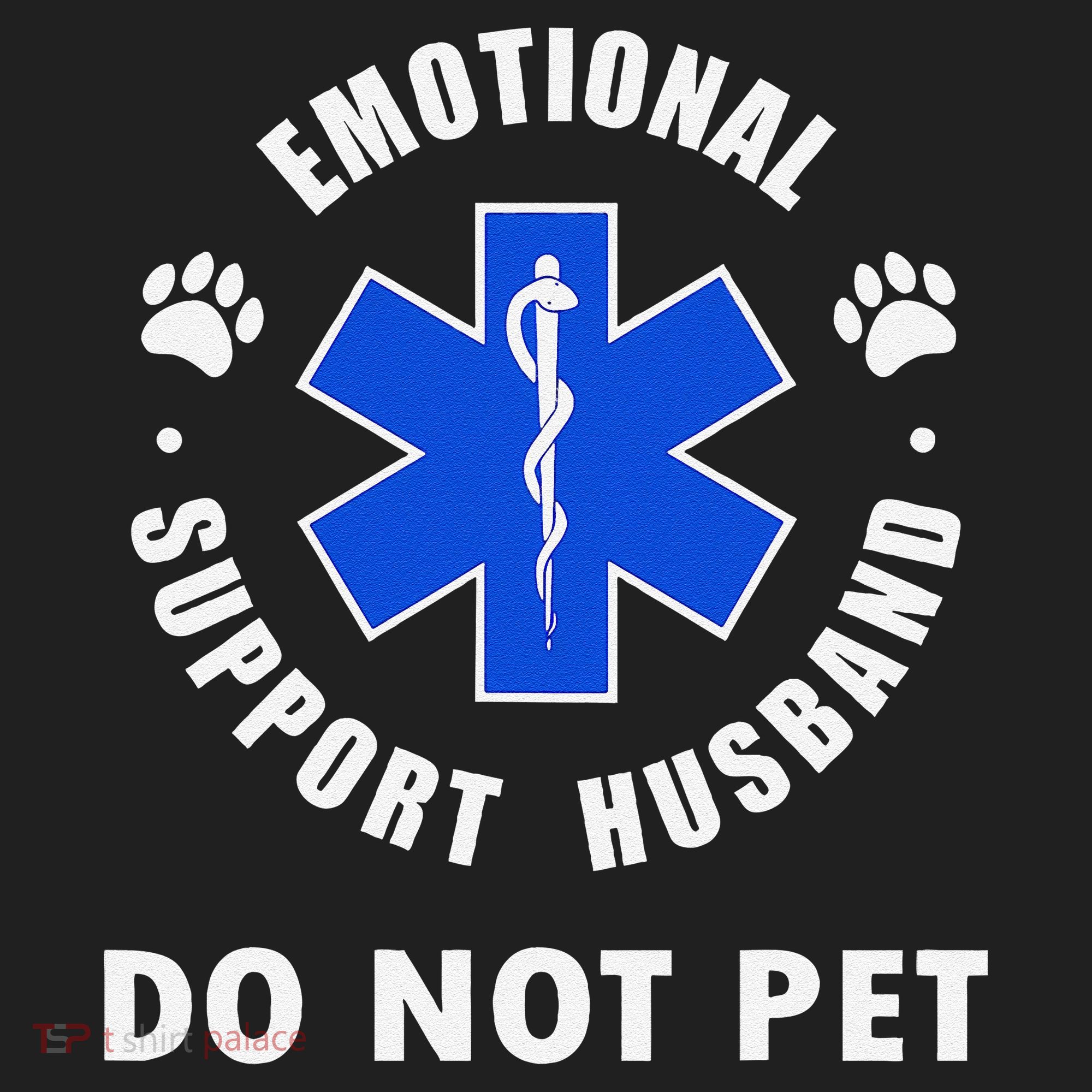 Emotional Support Husband Do Not Pet Tumbler