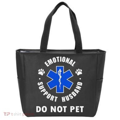 Emotional Support Husband Do Not Pet Tote Bag