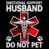 Emotional Support Husband Do Not Pet Coffee Mug thumb 5