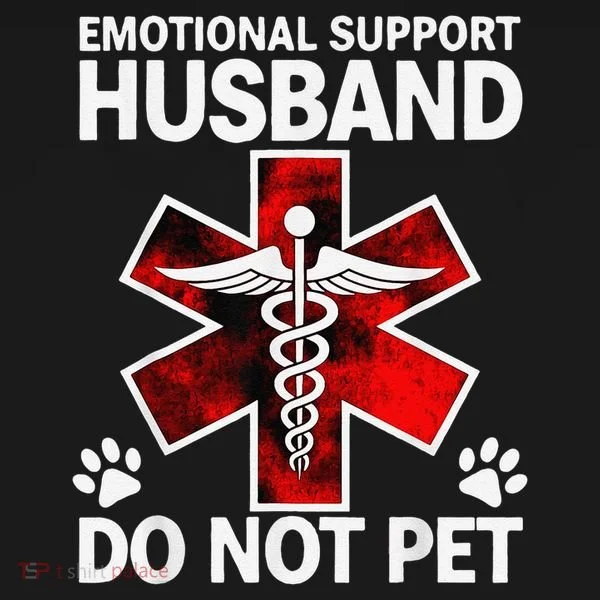 Emotional Support Husband Do Not Pet Coaster