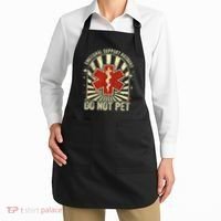 Emotional Support Husband Do Not Pet For Apron thumb 2