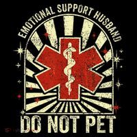 Emotional Support Husband Do Not Pet For Coffee Mug thumb 5
