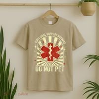 Emotional Support Husband Do Not Pet For T-Shirt thumb 2