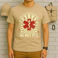 Emotional Support Husband Do Not Pet For T-Shirt thumb 6