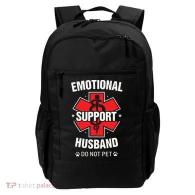 Emotional Support Husband Do Not Pet Backpack