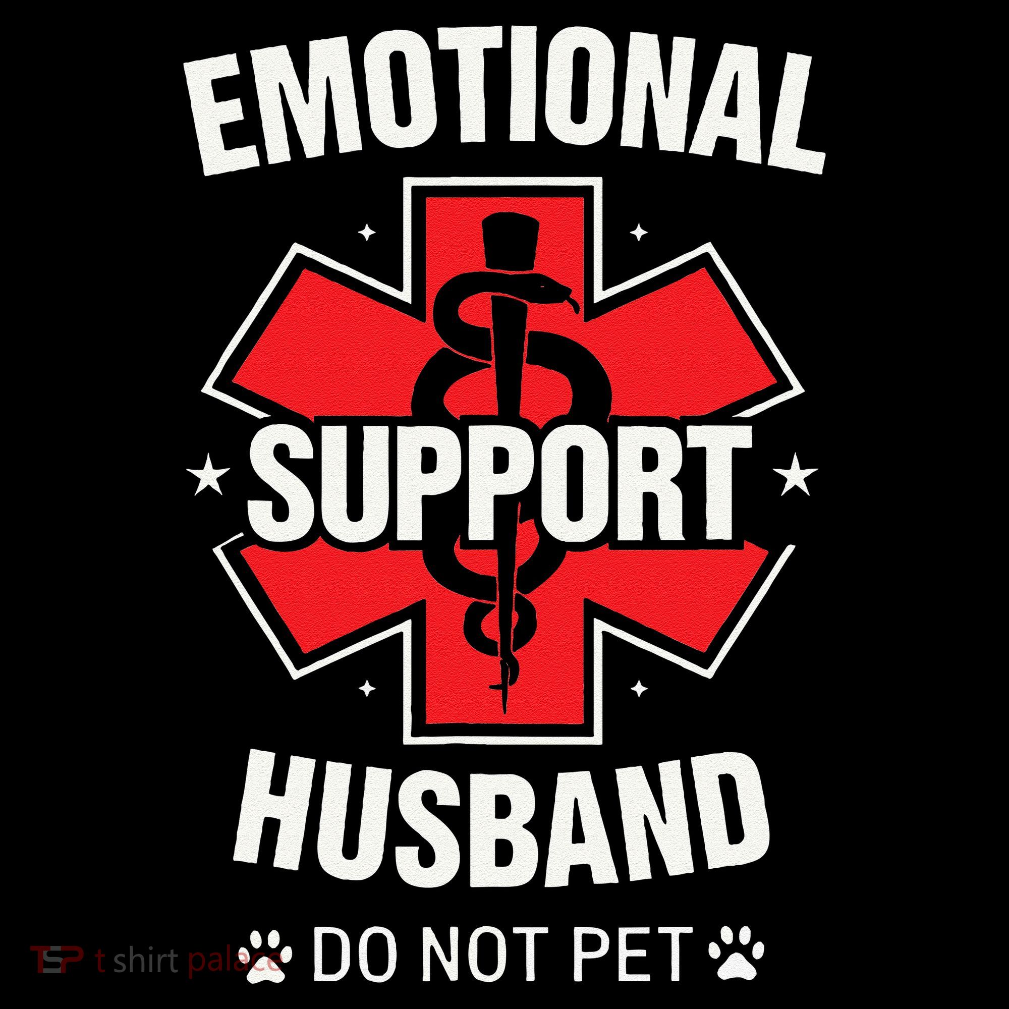 Emotional Support Husband Do Not Pet Backpack