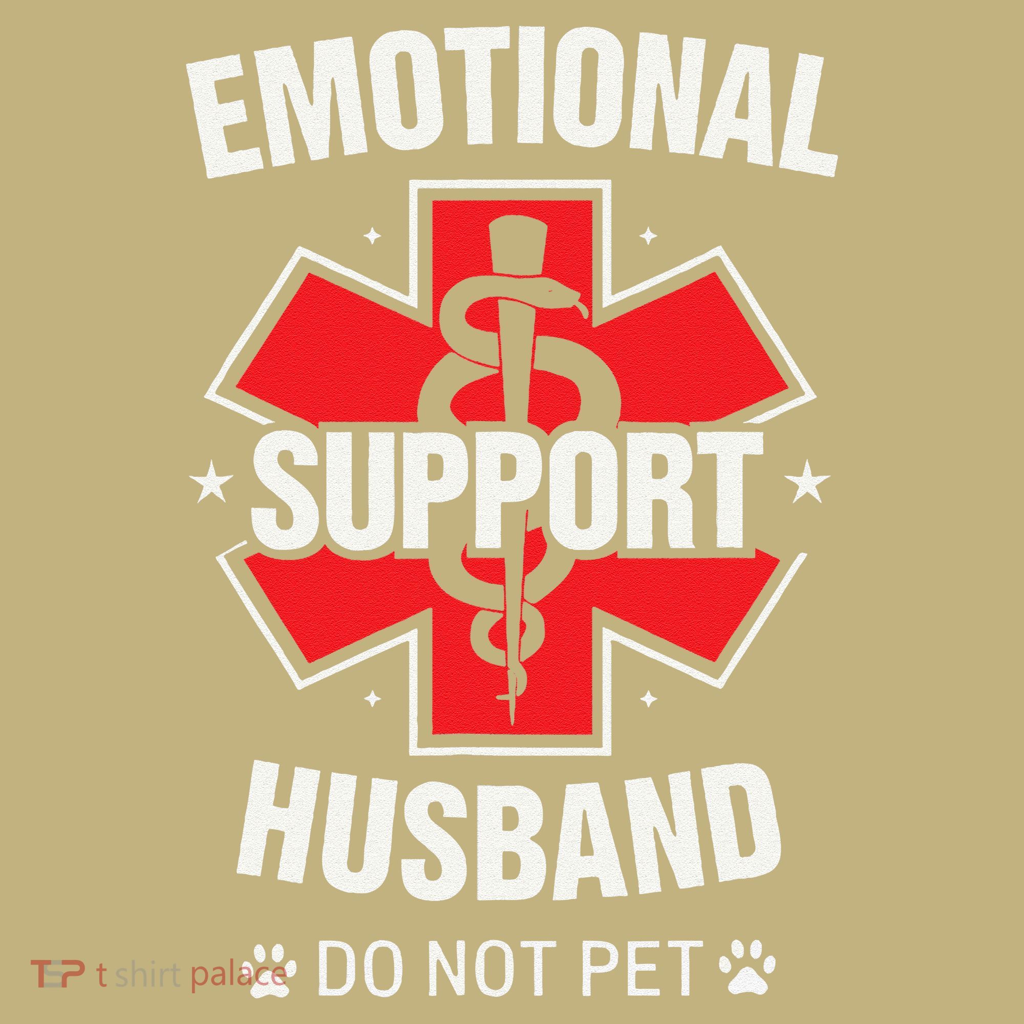 Emotional Support Husband Do Not Pet Sweatshirt