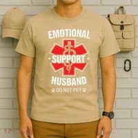 Emotional Support Husband Do Not Pet T-Shirt thumb 6