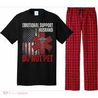 Emotional Support Husband Do Not Pet  Pajama Set thumb 0