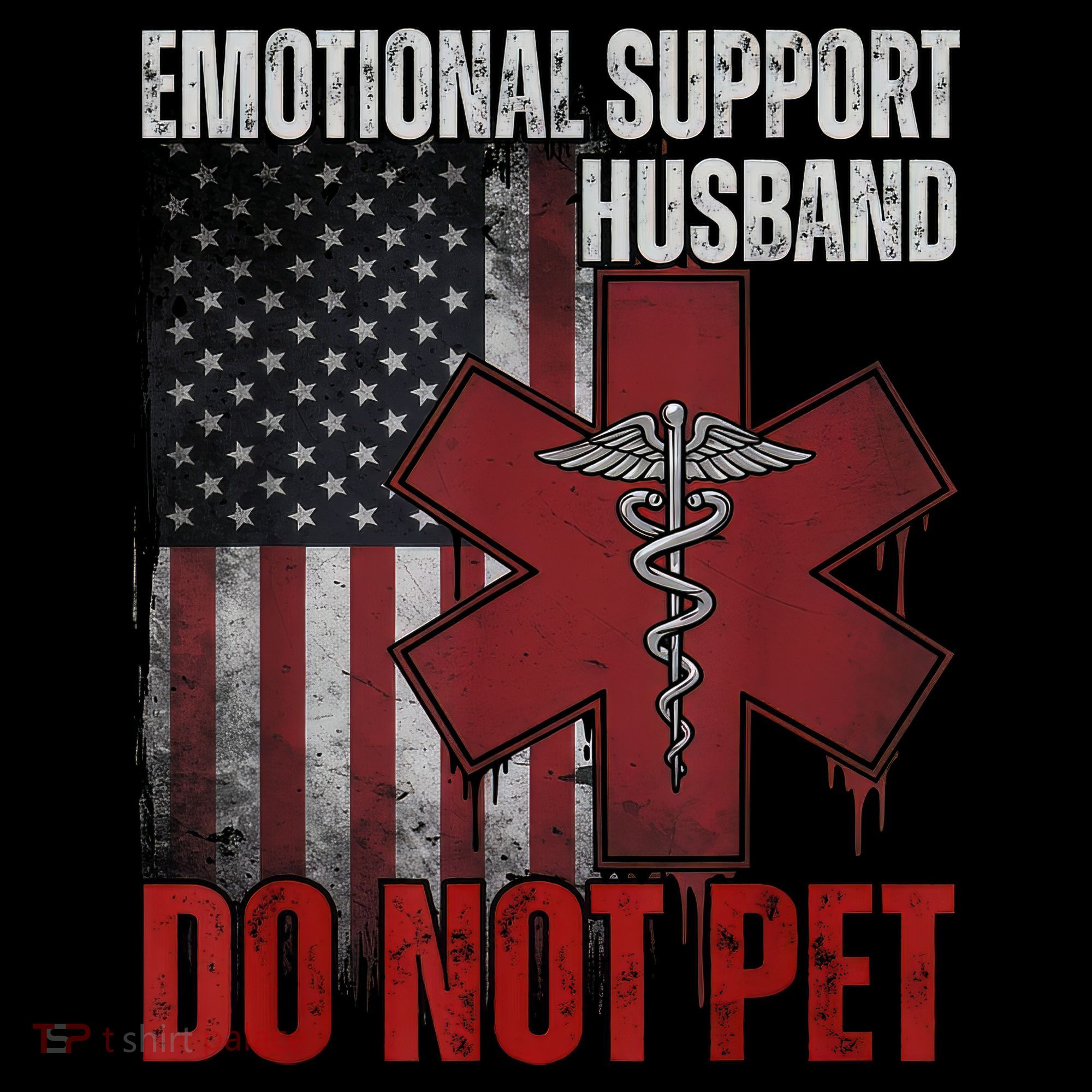 Emotional Support Husband Do Not Pet  Visor