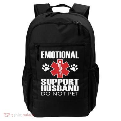 Emotional Support Husband Do Not Pet Backpack
