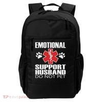 Emotional Support Husband Do Not Pet Backpack thumb 0