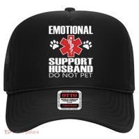 Emotional Support Husband Do Not Pet Hat thumb 0