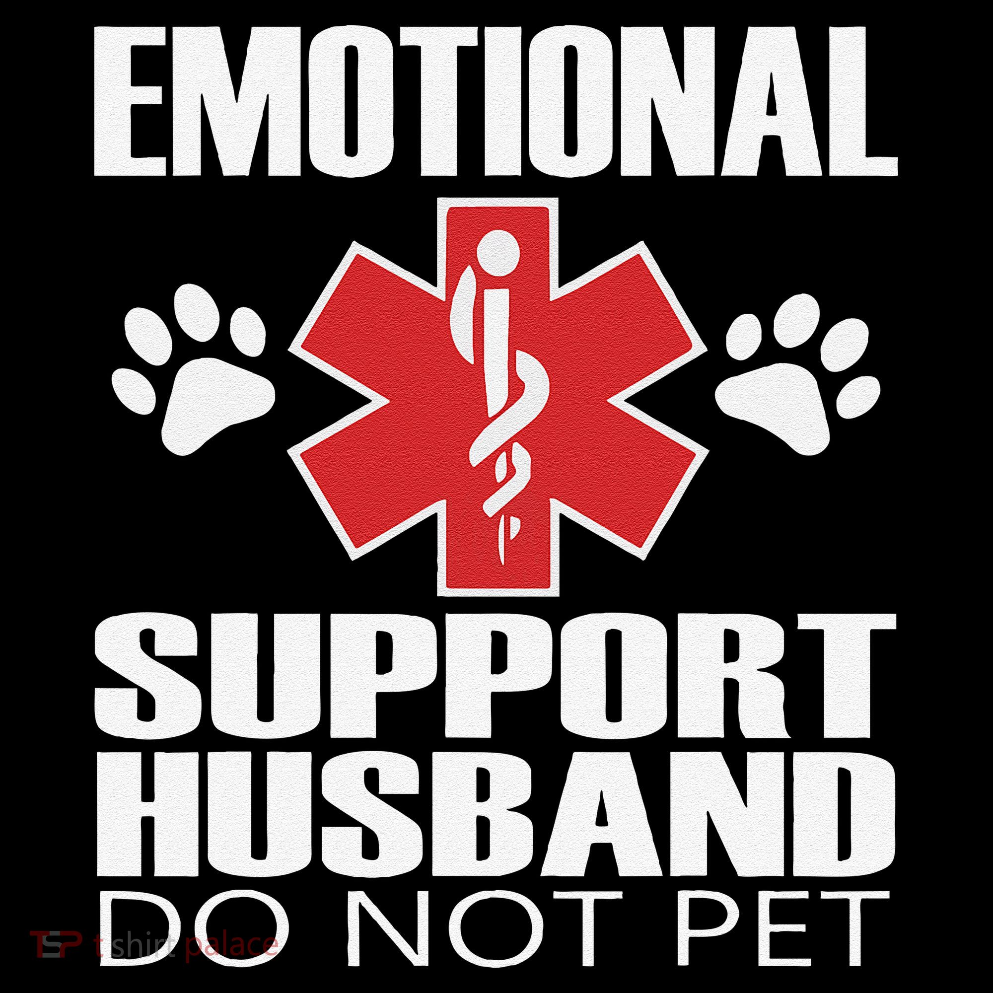 Emotional Support Husband Do Not Pet Visor