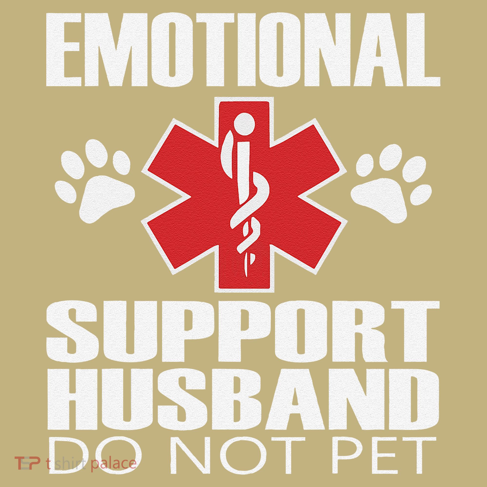 Emotional Support Husband Do Not Pet Polo