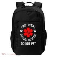 Emotional Support Husband Do Not Pet Backpack thumb 0