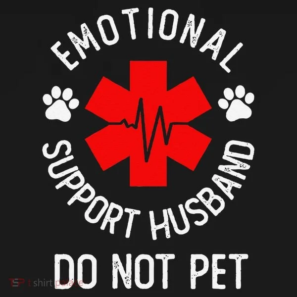 Emotional Support Husband Do Not Pet Tank Top