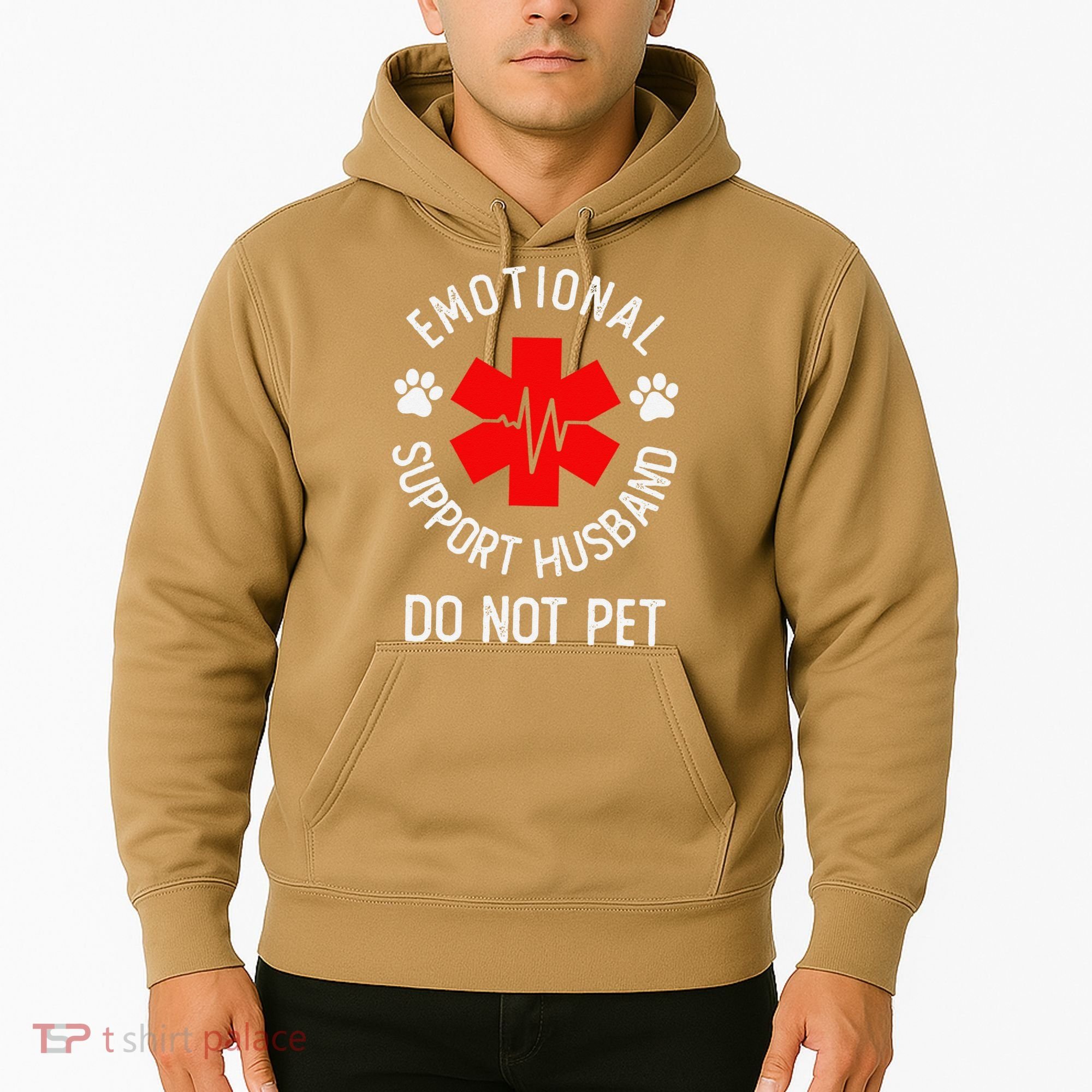 Emotional Support Husband Do Not Pet Hoodie