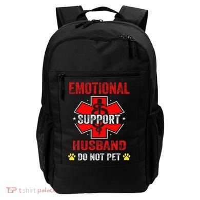 Emotional Support Husband Do Not Pet Backpack