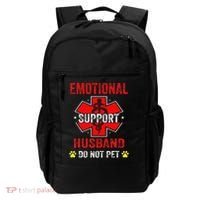 Emotional Support Husband Do Not Pet Backpack thumb 0