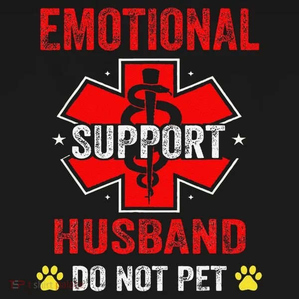 Emotional Support Husband Do Not Pet Bucket Hat