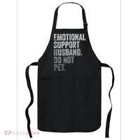 Emotional Support Husband Do Not Pet Apron thumb 0
