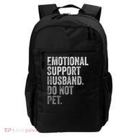 Emotional Support Husband Do Not Pet Backpack thumb 0