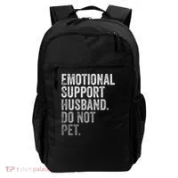 Emotional Support Husband Do Not Pet Backpack thumb 0