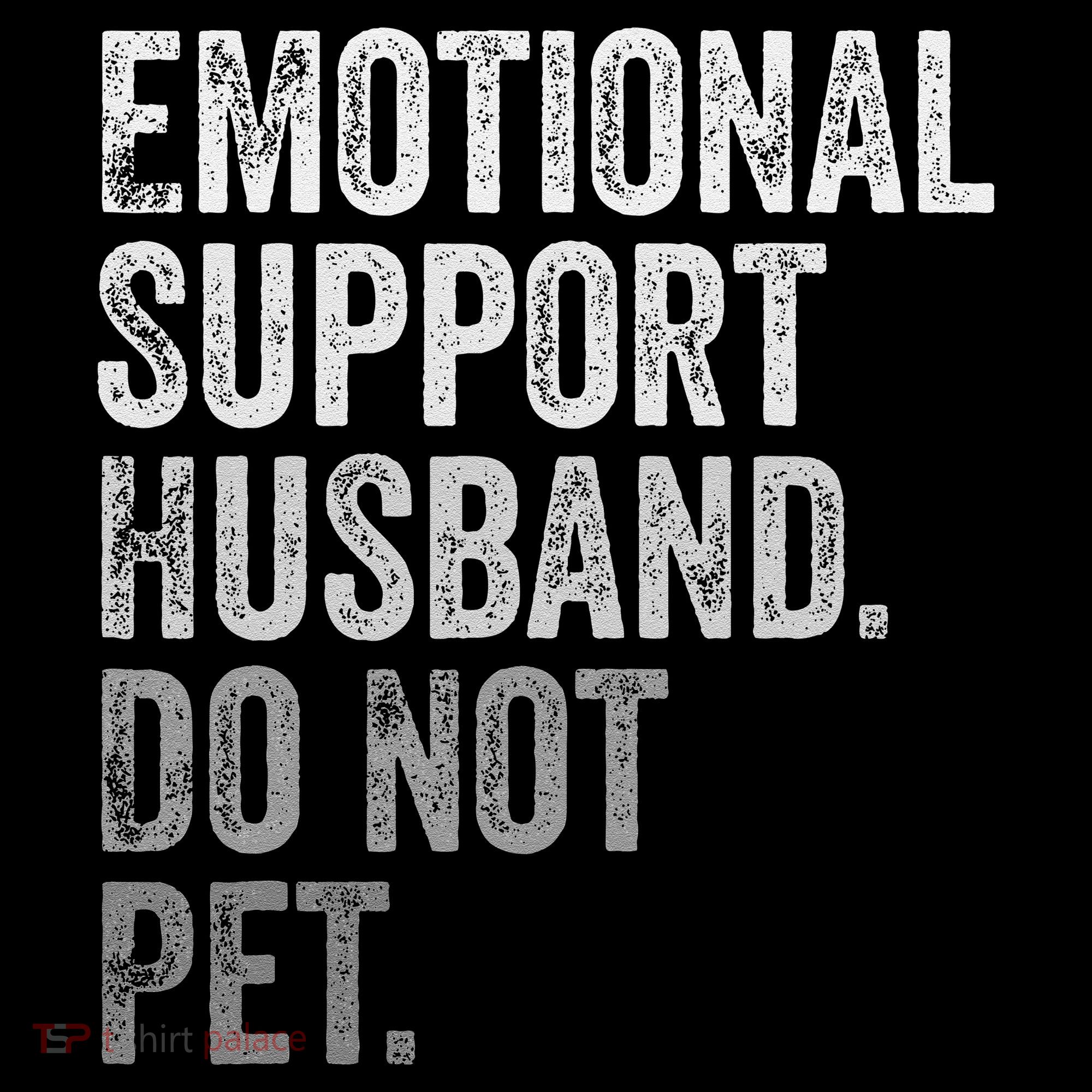 Emotional Support Husband Do Not Pet Backpack