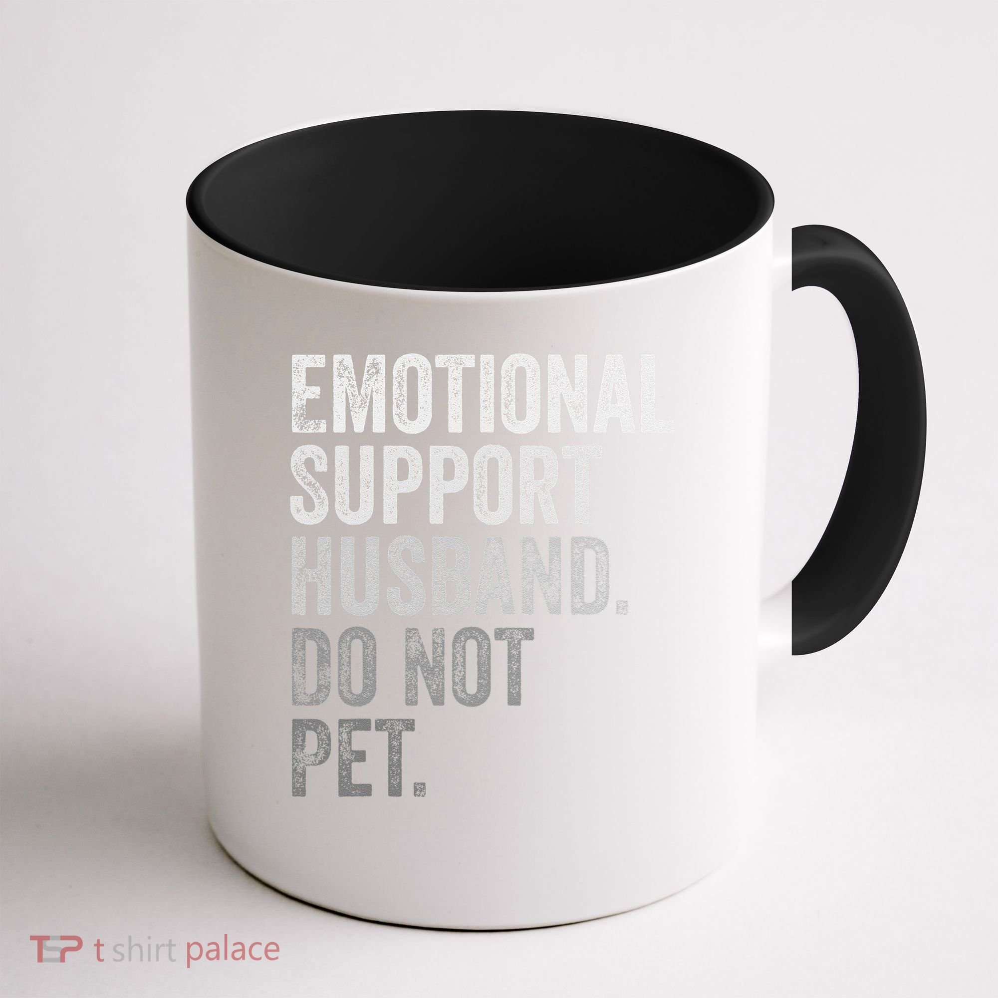 Emotional Support Husband Do Not Pet Coffee Mug