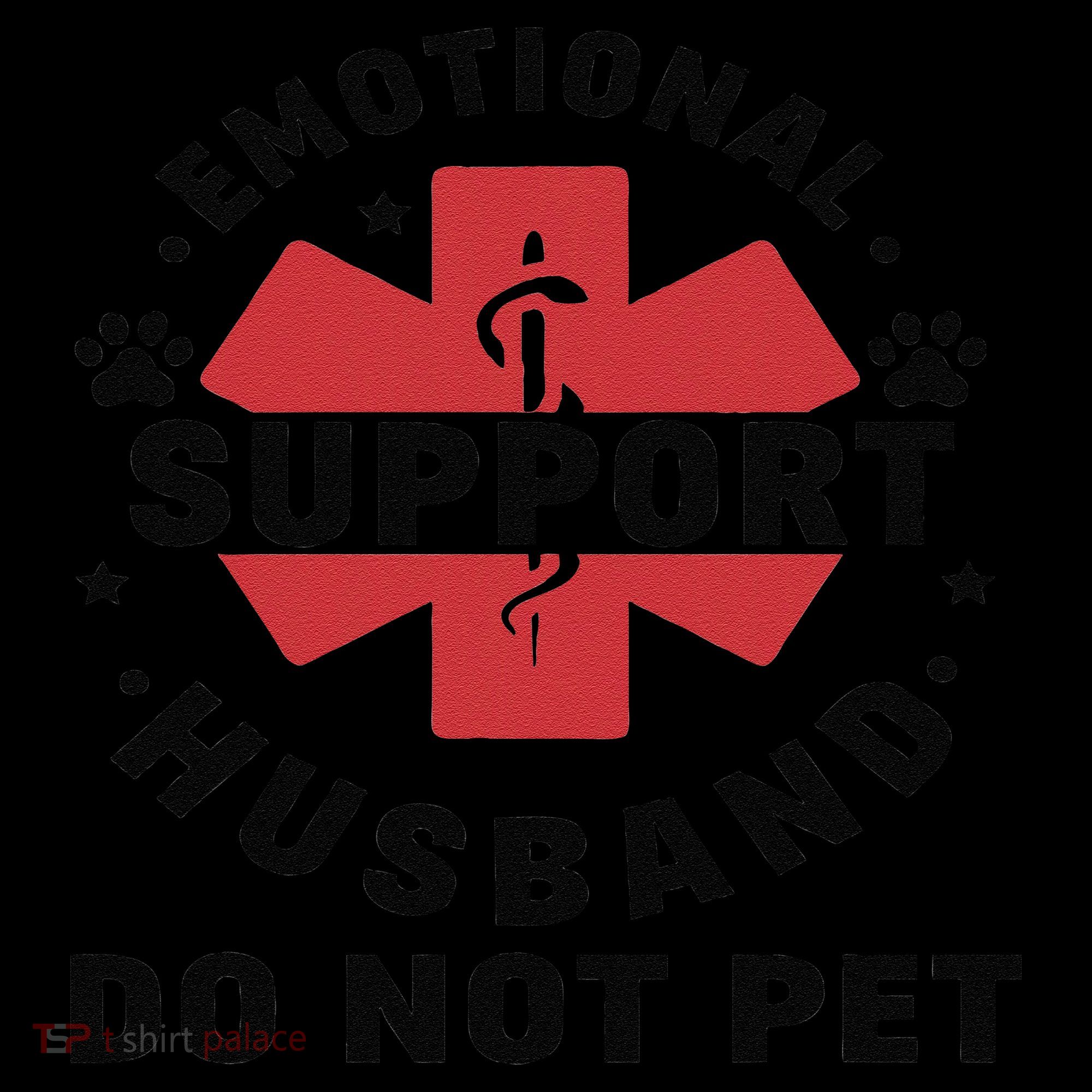 Emotional Support Husband Do Not Pet Visor