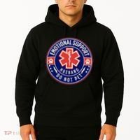 Emotional Support Husband Do Not Pet Service Dog Love Humor Hoodie thumb 2