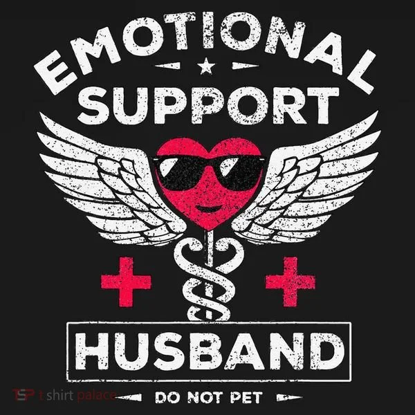 Emotional Support Husband Do Not Pet Bucket Hat