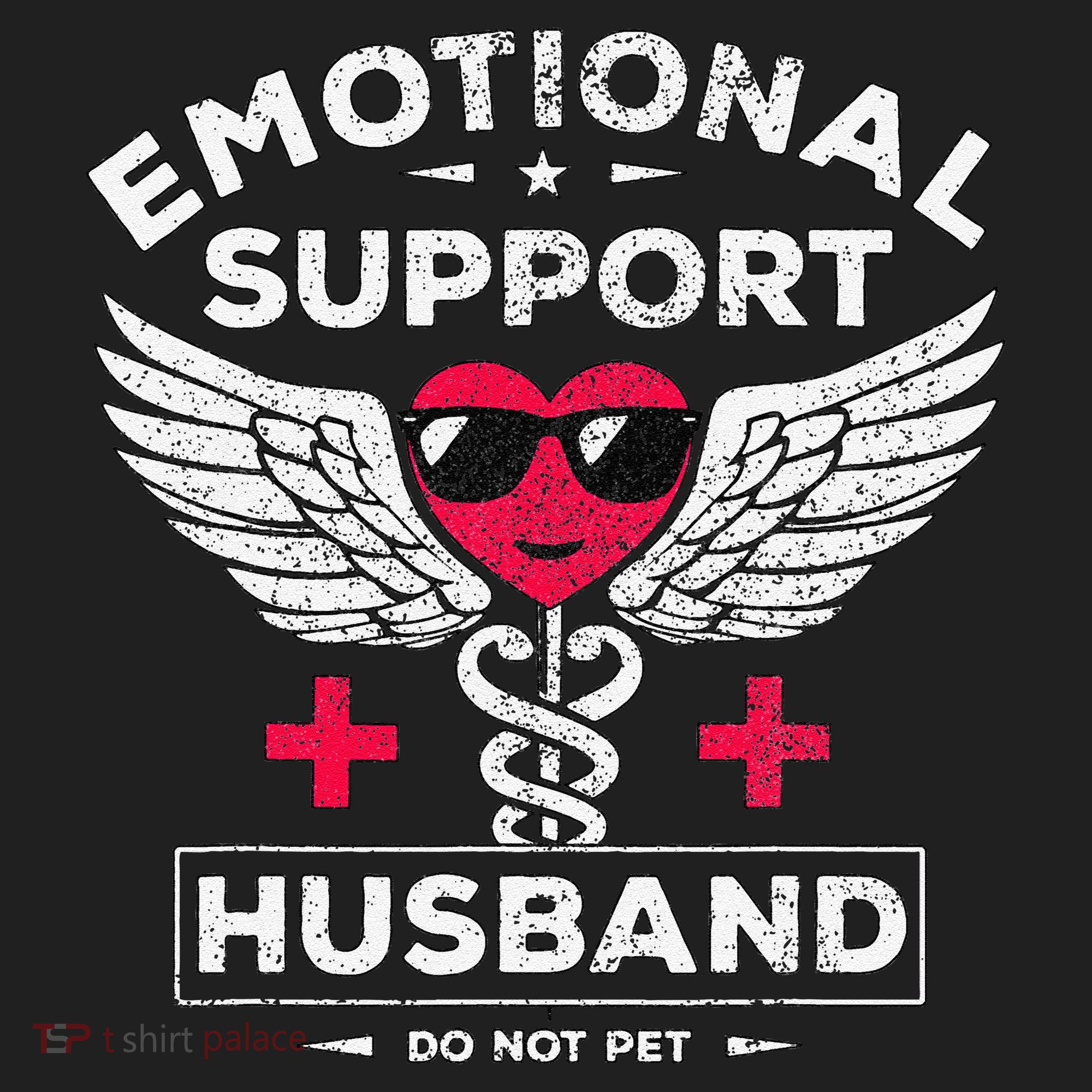 Emotional Support Husband Do Not Pet Tumbler