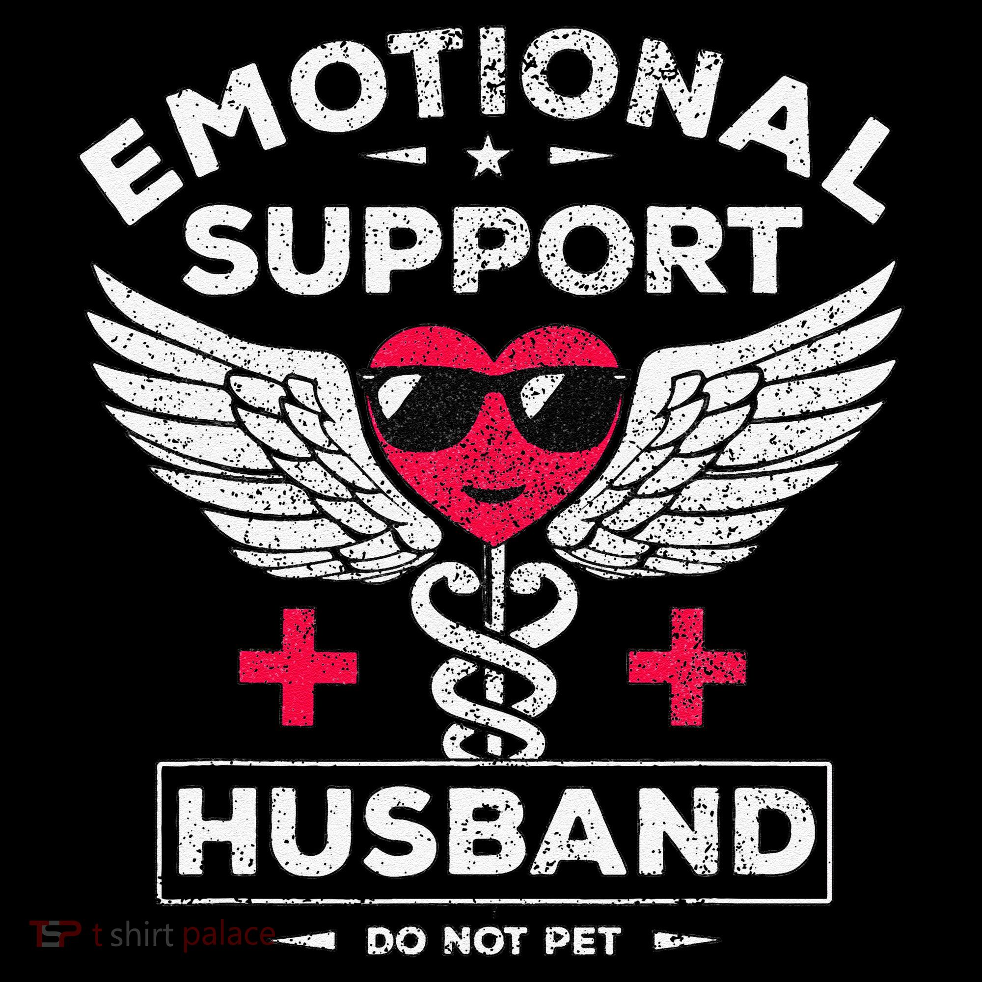 Emotional Support Husband Do Not Pet Tank Top